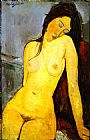 the Seated Nude by Amedeo Modigliani